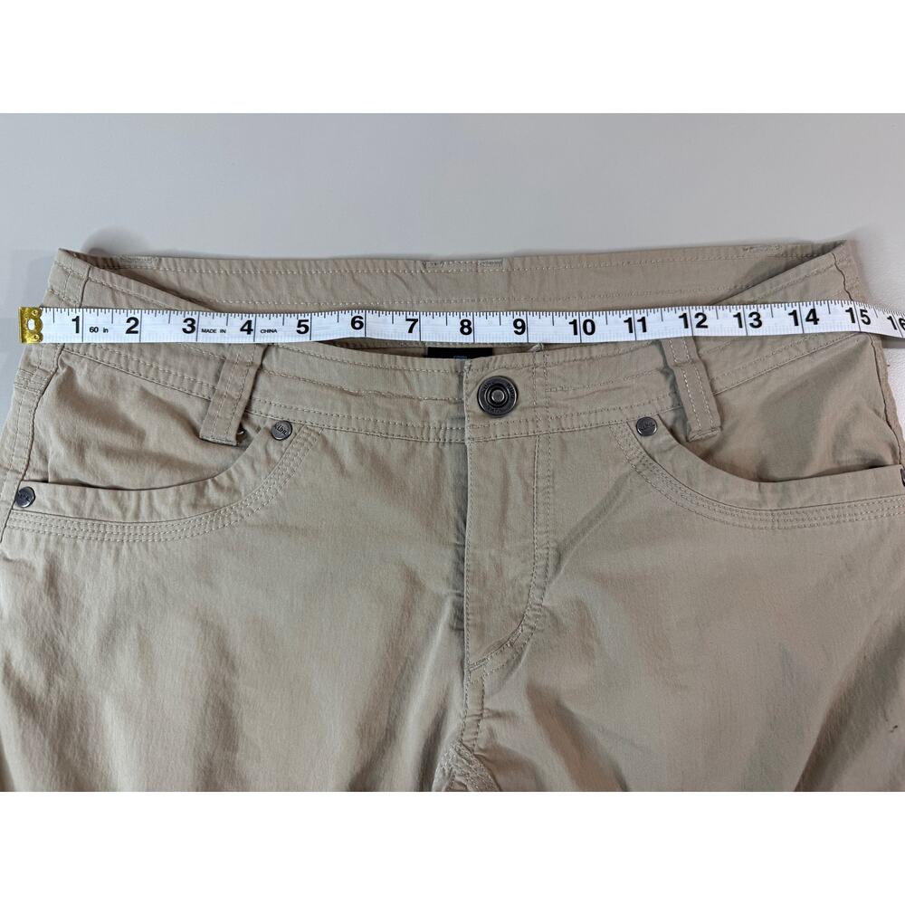 Kuhl Splash Roll Up Pant Light Khaki Womens 4 Regular Gorpcore Hiking Outdoor - Picture 3 of 16